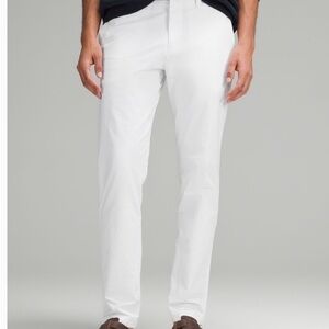 ABC Slim-Fit Trouser 32L Stretch
Cotton VersaTwill - White